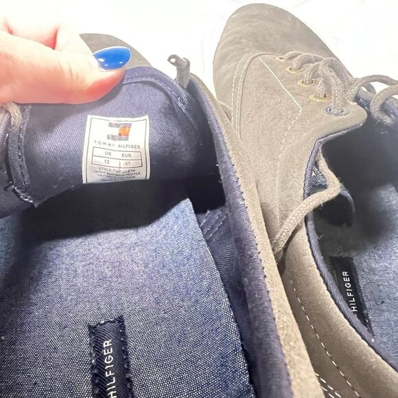Tommy Hilfiger style TMPallets size 13 grey leather - Picture 10 of 10